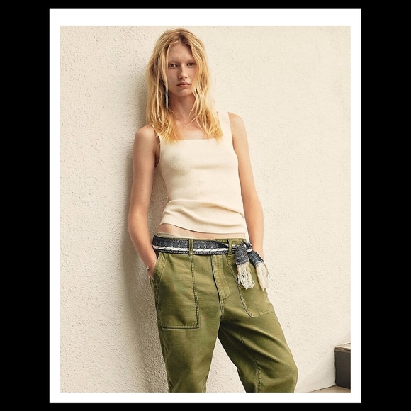 Madewell Tops - NWT Madewell Bradbury Square Nevk Sweater Tank Top